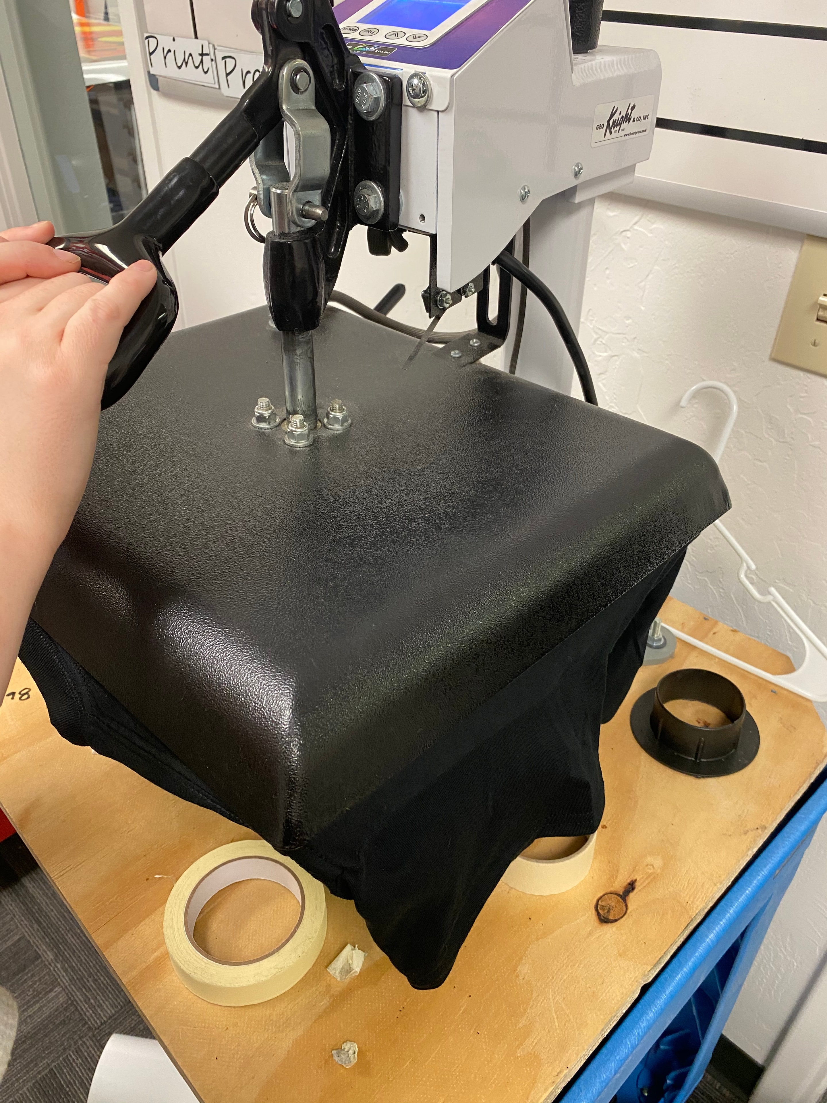 Heat Press Printing